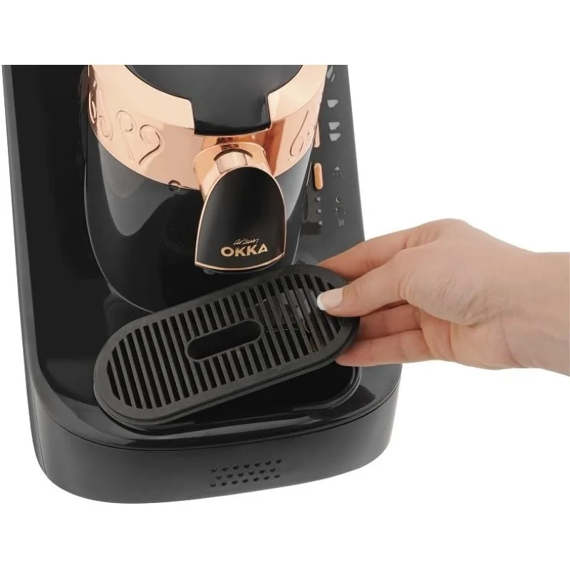 ماكينة صنع القهوة التركية/اليونانية الأوتوماتيكية، الولايات المتحدة الأمريكية 120 فولت UL، أسود/نحاس #6