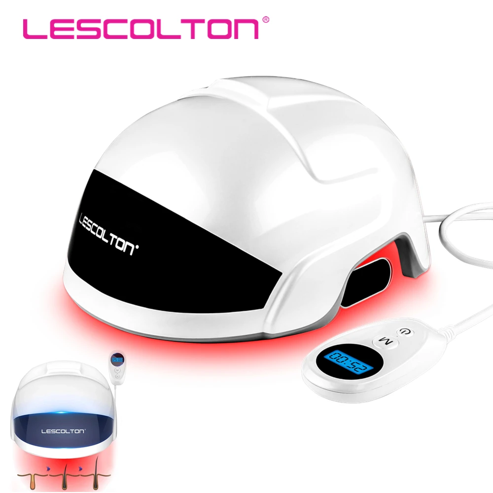 Lescolton Hair Growth Helmet LLLT Red Light Hair Regrowth Treatment For Men and Women Anti Hair Loss Hair Restore Products