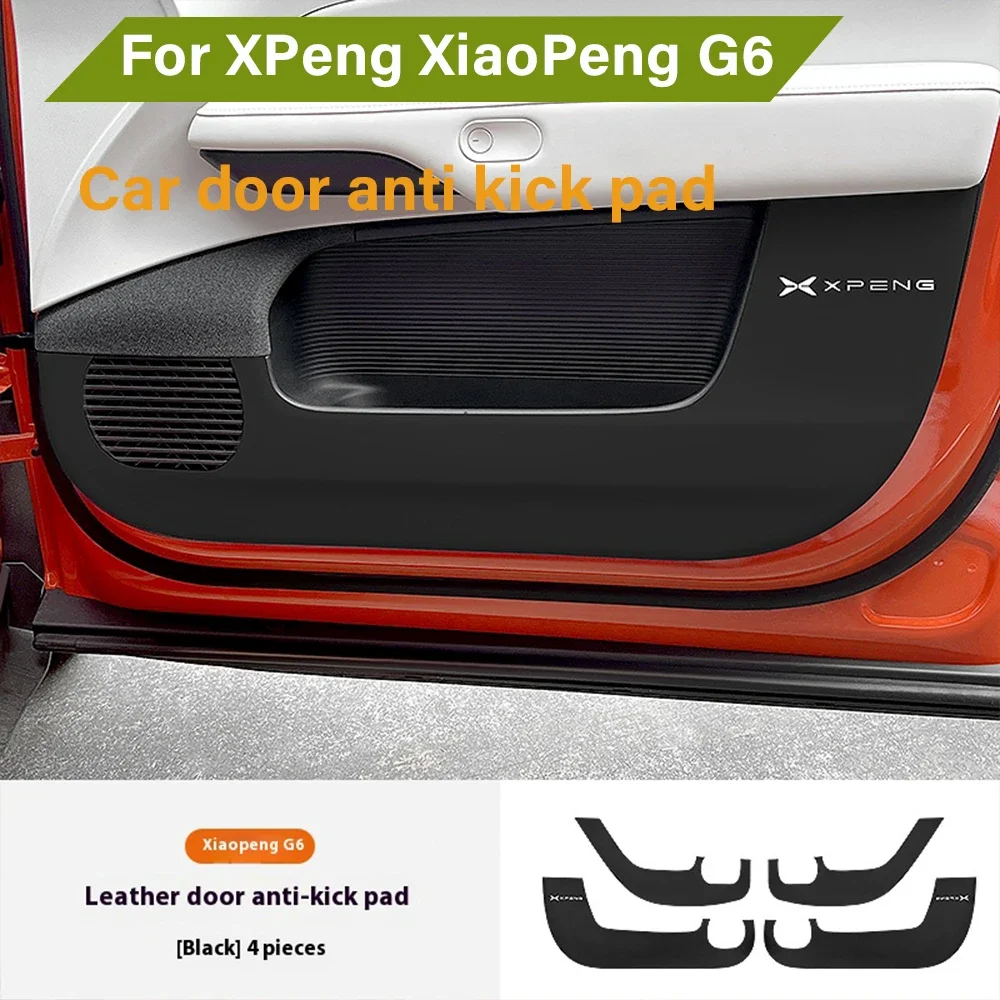 

For XPeng Xiaopeng G6 Door Anti Kick Pad Door Panel Protection Pad Trunk Protection Pad Interior Supplies Handicrafts