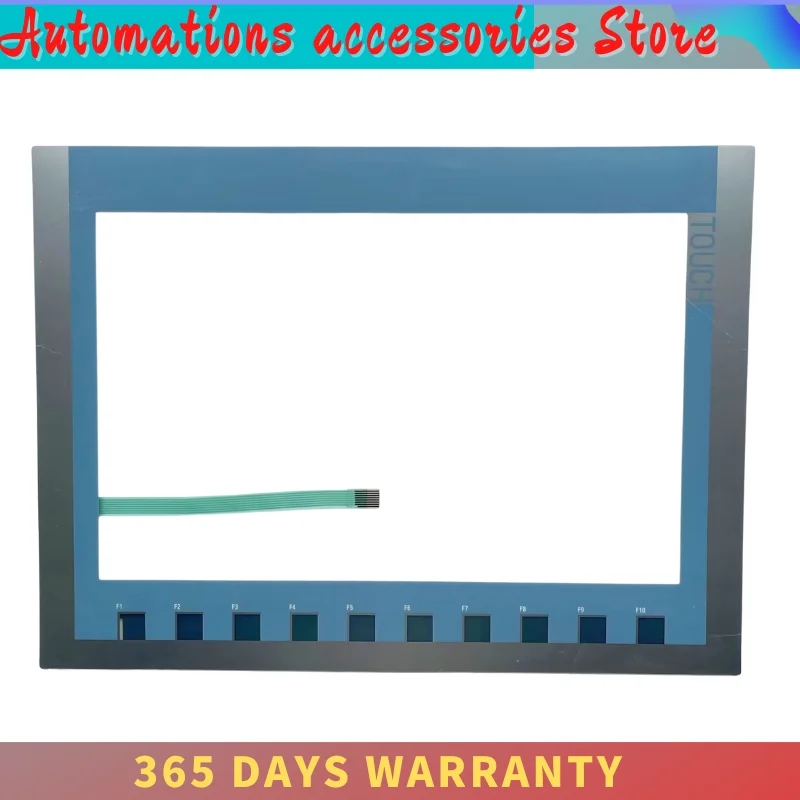 Layar Sentuh untuk KTP1200 6AV2123-2MB03-0AX0 Layar Sentuh Kaca 6AV2123-2MA03-0AX0 Film Overlay Membran Keypad LCD Casing Plastik