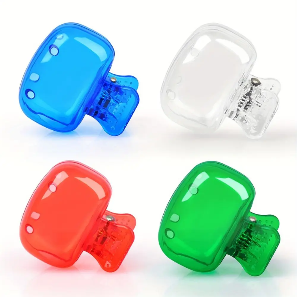 Portable Travel Toothbrush Storage Clip Toothbrush Head Storage Clip Transparent Plastic Toothbrush Box Toothbrush Shell