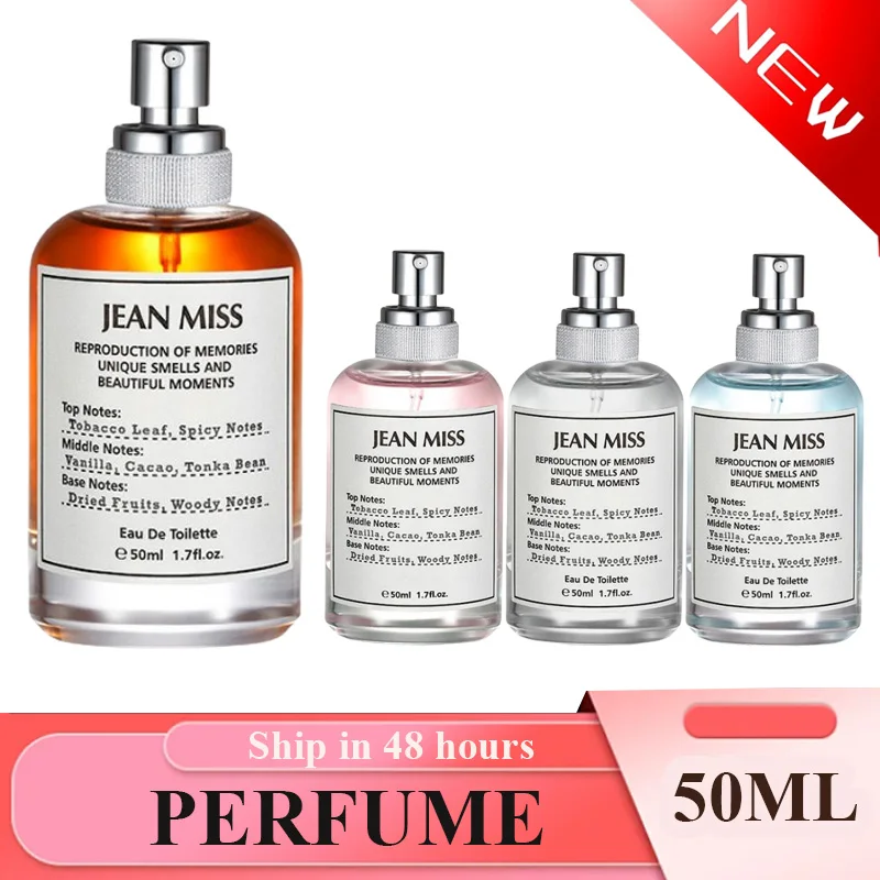 High Quality Laboratory Perfume Cologne 50ML Lasting Charm Nature Floral Scent Fragrance Womens Perfume Pheromone Eau De Parfum