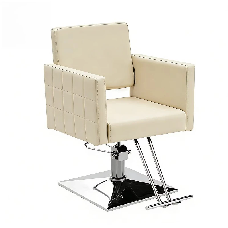 Multifunctional Lifting Hair Salon Styling Chair Can Be Equipped with Large Pump Back Barber Shop Barber Chair