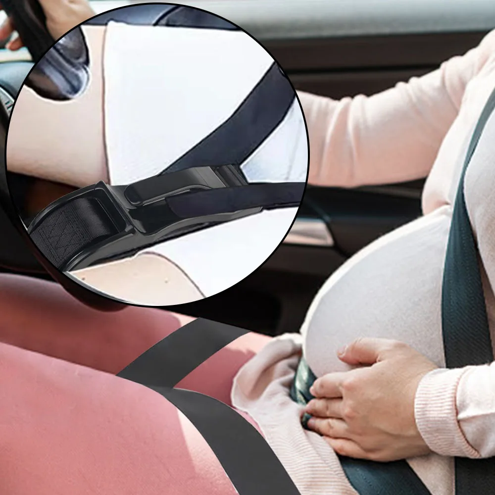 Adjuster Car Seat Belt Woman Driving Seat Belt For Maternity Car Safe Belt Pregnant Car Accessory Universal Pregnant Moms Belly