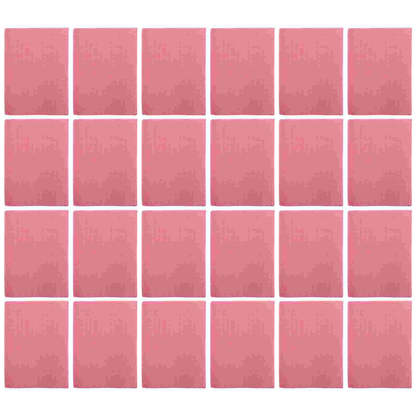 125 Pcs Cleaning Gasket Creative Mat Mats Accessory Waterproof Wood Pulp Practice One-off Pad