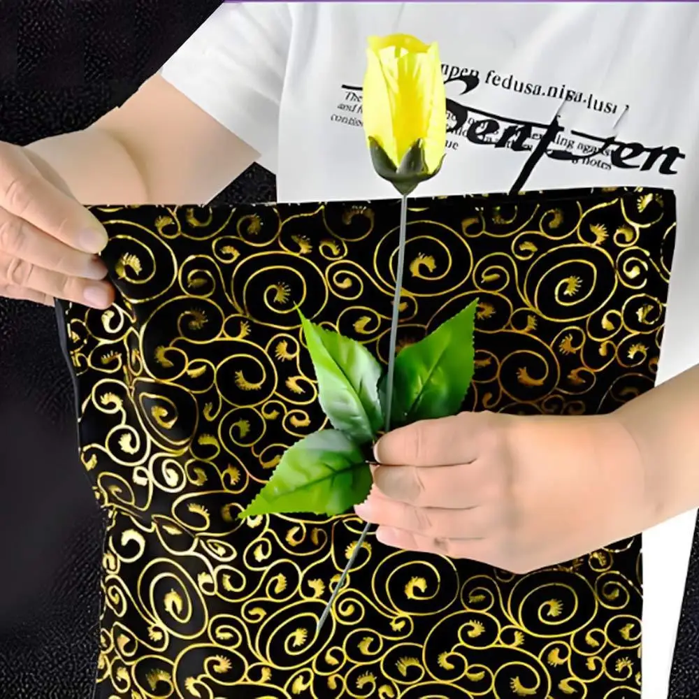 With Compartment Magic Tricks Change Bag Object Appear Gimmick Comedy Magics Invisibag Easy Operation Black Invisible Magic Bag