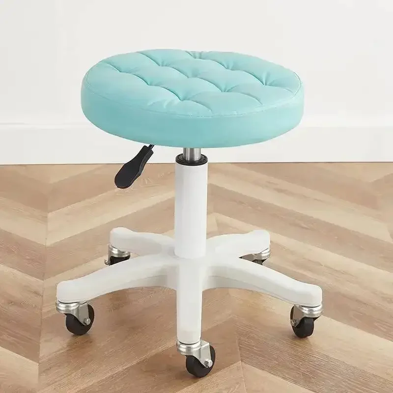 Styling Simple Barber Chairs Professional Portable Aesthetic Wheel Chair Beauty Salon Mocho Cadeira Barber Equipment MQ50BC