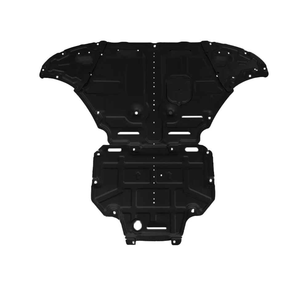 Voor Audi Q8 2019-2024 2.0T 3.0T Motor Chassis Shield Splash Bodem Bescherming Boord Auto Accessoires onder Cover