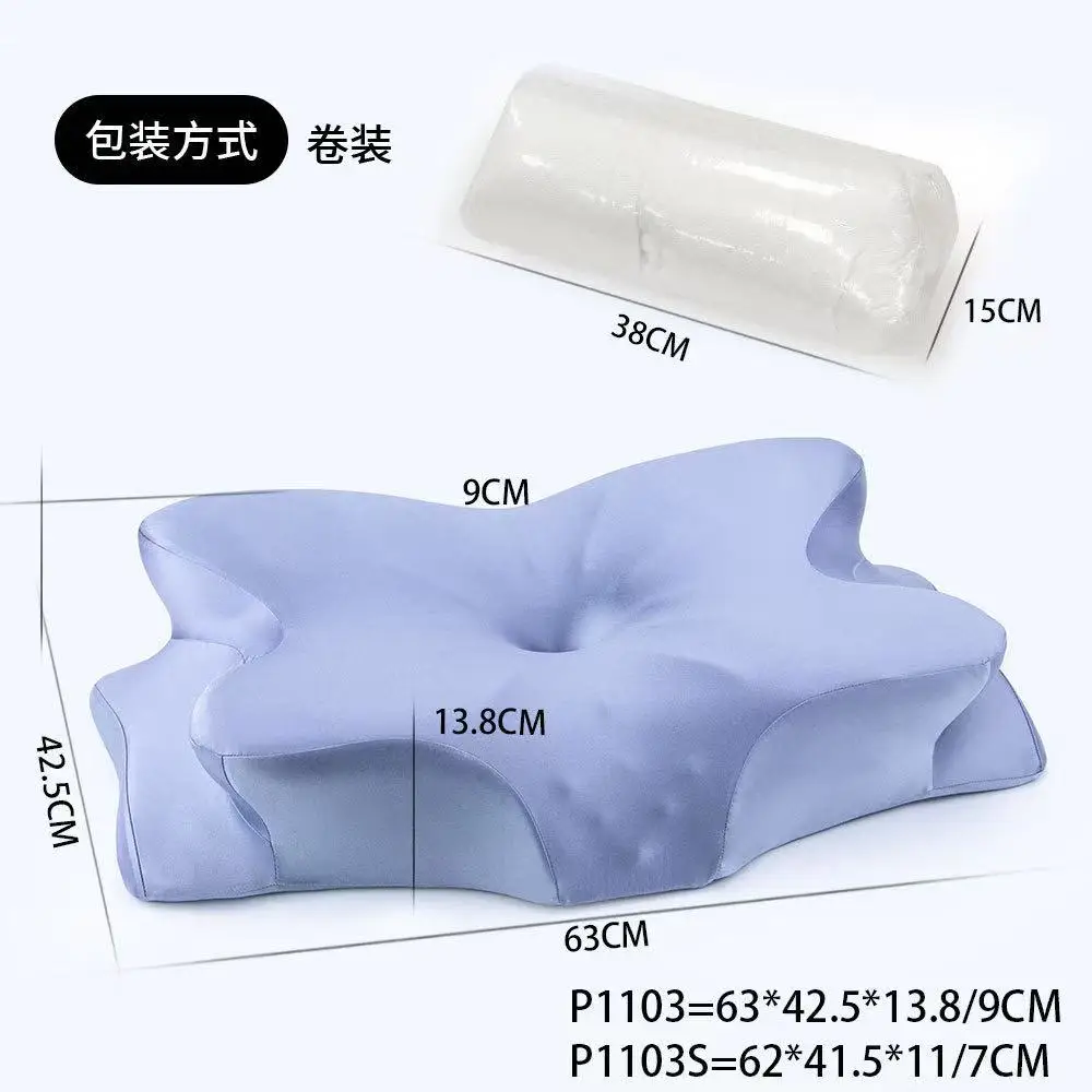 

Orthopedic sleeping pillow for cervical cervical pillow sleep ergonomic orthopedic pillow under the neck orthopedic cushion
