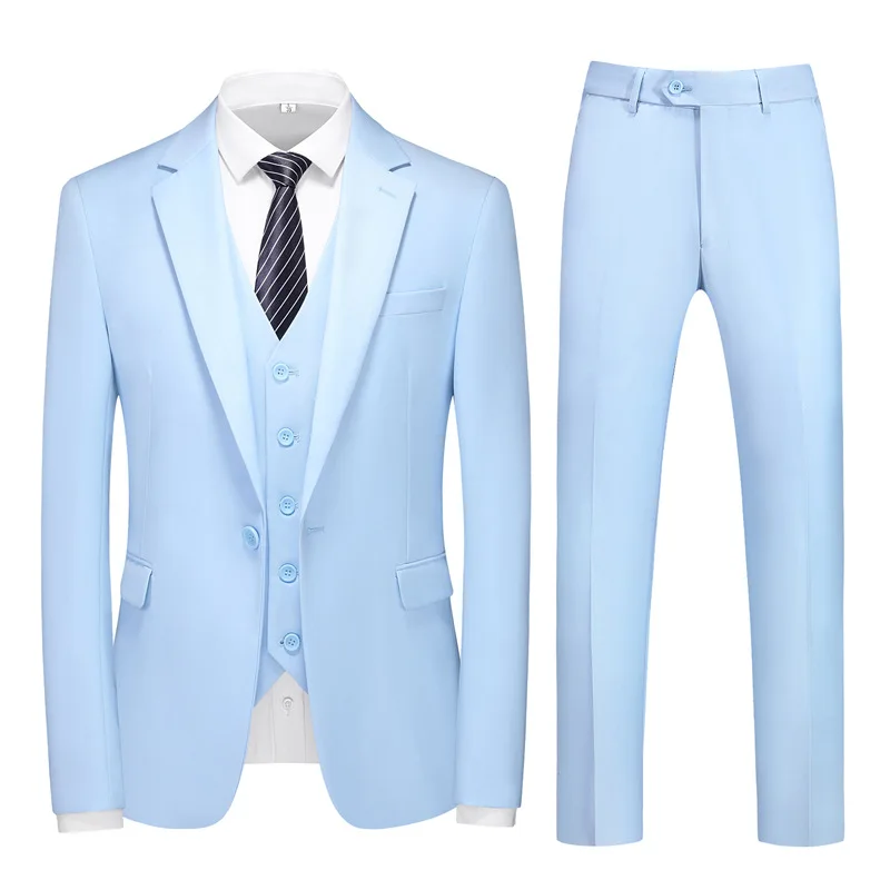 Jaqueta Slim Casual pequena para o noivo, Groomsmen Suit, negócio do casamento, L054