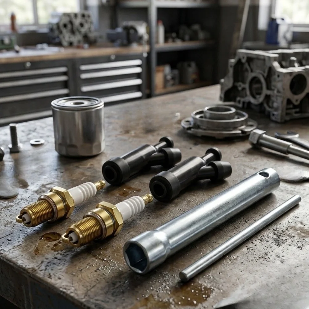 For Small Engine Applications Silver Small Engine Spark Advanced Engineering Design Extreme Temperature Resistant