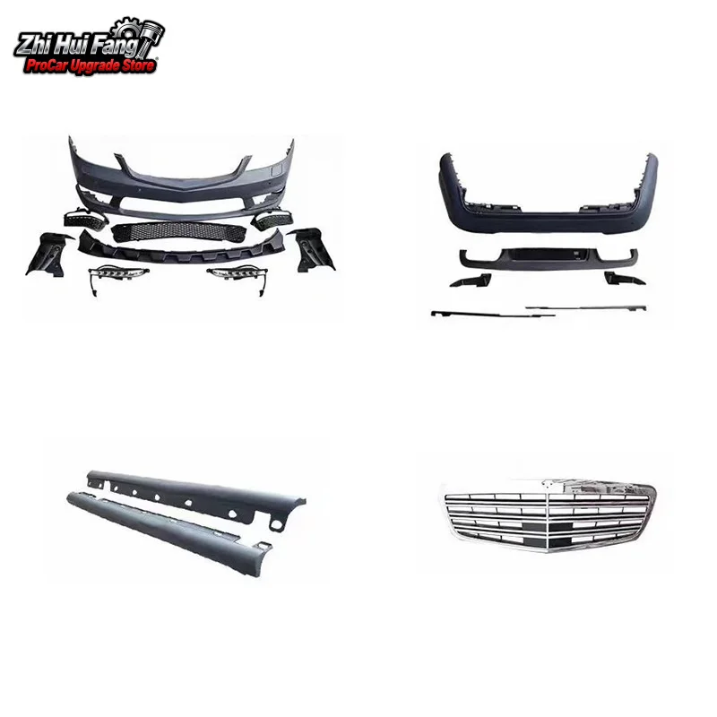 

Suitable for Mercedes-Benz S-Class W221 Modified S65 AMG Full Body Kit Front Rear Bumper Side Skirts Tail Diffuser W221 A