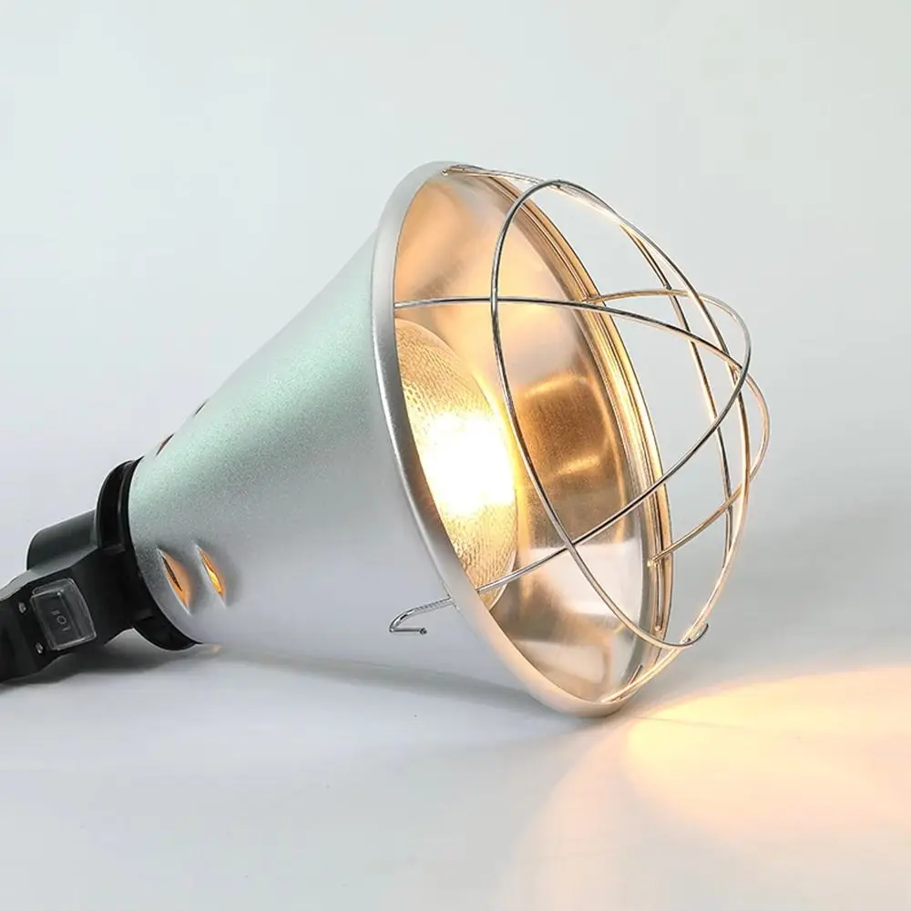 

Adjustable Temperature Warming Lampshade Silver Warm Insulation Heating Heat Lamp Holder Lamp Net Thermal Cover