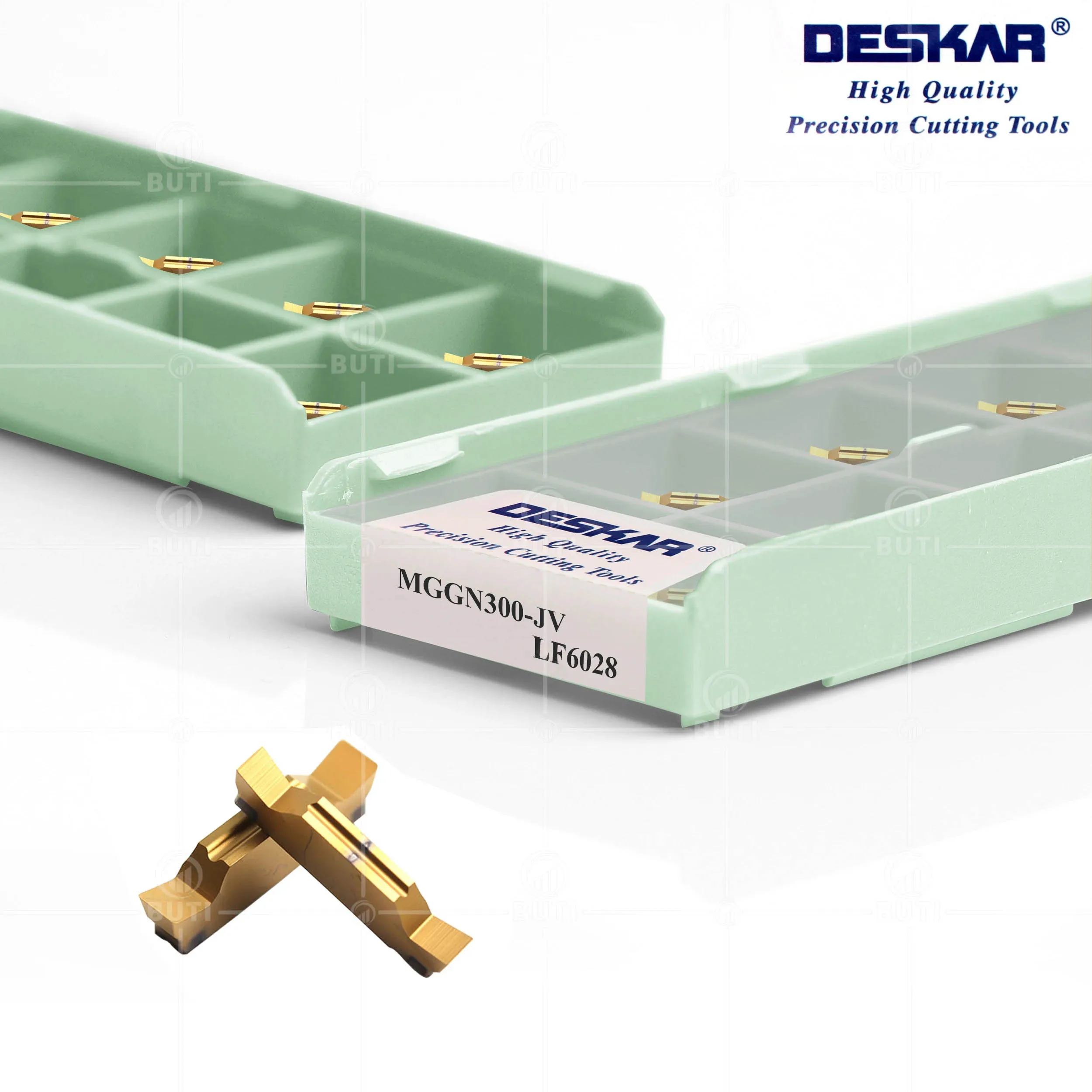 DESKAR 100% Original MGGN200 MGGN250 MGGN300 MGGN400 JV CNC Lathe Tools Carbide Insert Slotted Cutter Metal Turning Blades