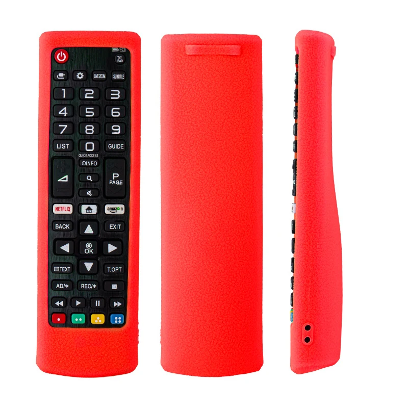 Soft Silicone Cover Case For LG AKB76040302 LG AKB75375604 Remote Control