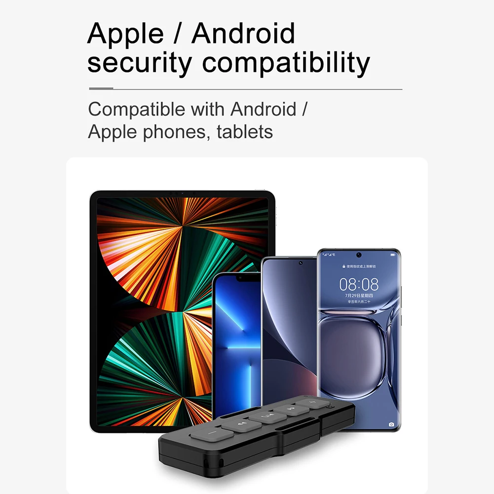 سماعة لاسلكية تعمل بالبلوتوث 5.0 دراجة نارية تحكم عن بعد مقاوم للماء دراجة المقود وسائل الإعلام تحكم مشغل موسيقى لنظام IOS أندرويد #3