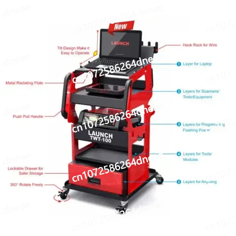 

TWT-100 Steel Tool Trolley Auto Repair Tool Box Car Repair Tool Trolley