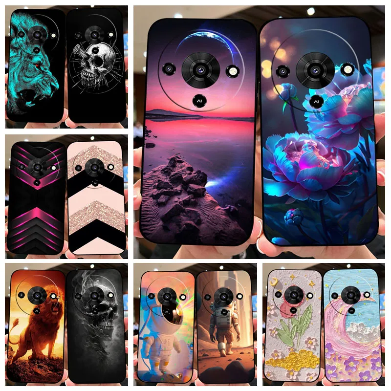 Funda Protectora de Silicona Suave para ZTE Blade A36 A56 A76, Funda a la Moda para ZTE Blade A56 A76, Fundas Antigolpes