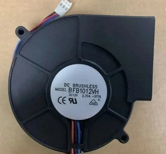 

Brand new BFB1012VH Server Cooling Fan DC 12V 1.80A 97x97x33mm 3-wire Fast delivery