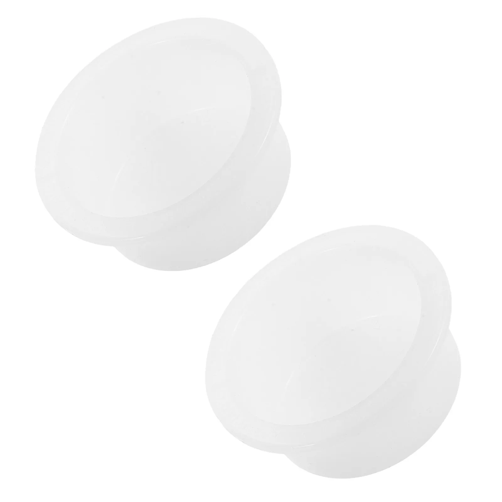 2Pcs Silicone Wax Melt Warmer Dish Replacement Elegant Aromatherapy Tray with Even Heating Long-Lasting Fragrance Wax Melter