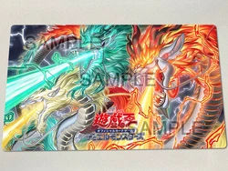 YuGiOh Playmat Tenpai Dragon Chundra Fadra TCG CCG Mat Board Game Trading Card Game Mat Rubber Anime Mouse Pad Free Bag 60x35cm