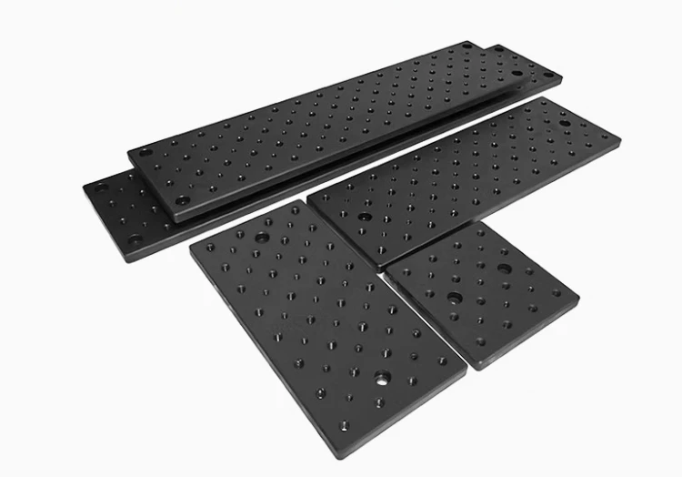 Aluminum alloy panel optical plate m4m6 thread breadboard platform  vibration isolation