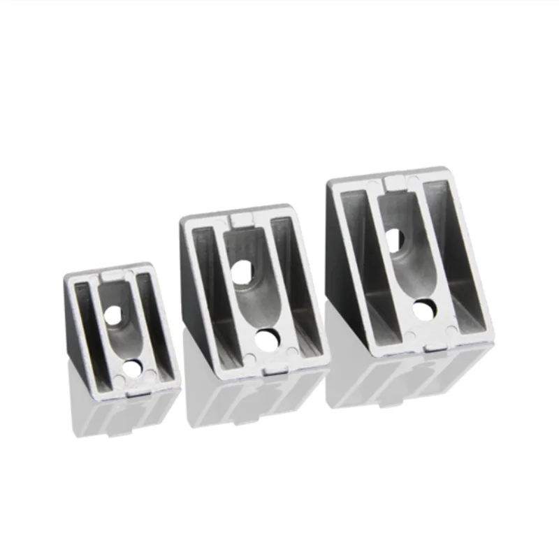 5PCS Industrial Aluminium Profile Fittings - 45 Degree Bevel Aluminium Profile Connectors - Corner Code - Corner Fittings