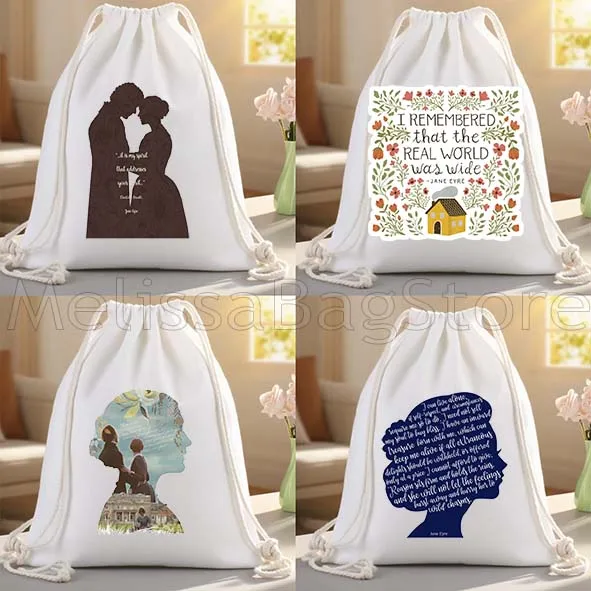 

Jane Eyre Art I Am No Bird Novel Lover Подарочные сумки на шнурке Футбольный рюкзак Спортивный рюкзак Подарки Сумка на шнурке для занятий спортом Тренажерный зал Йога