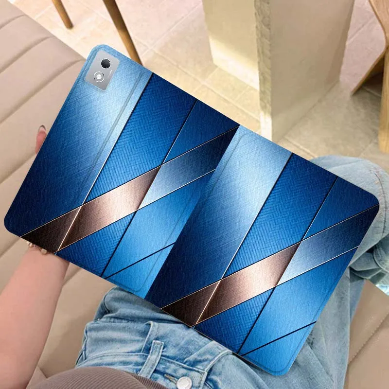 

Colorful metal style pattern For Legion Xiaoxin Pad Y700 K10 M10 P11 K11 Pro Plus 10.6 11.5 Inch 2021 2023 2025 Tablet Case
