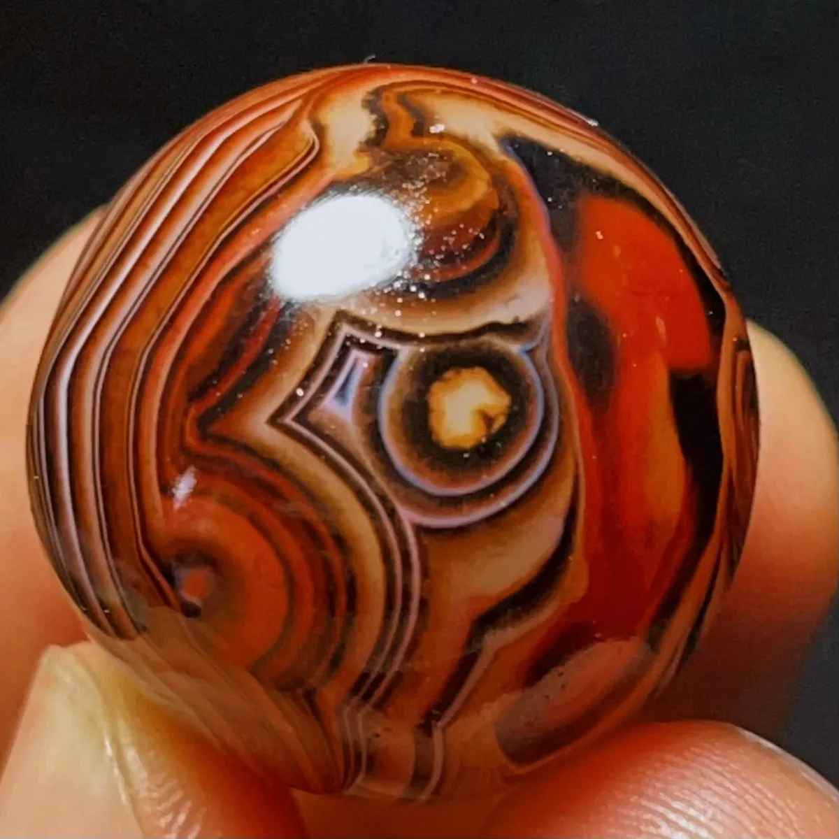 Natural Banded Agate Jade Tone, Polished Tumbled, Multi Color, Rock Collection, Crystal Collection, Table Display, Desk Decor
