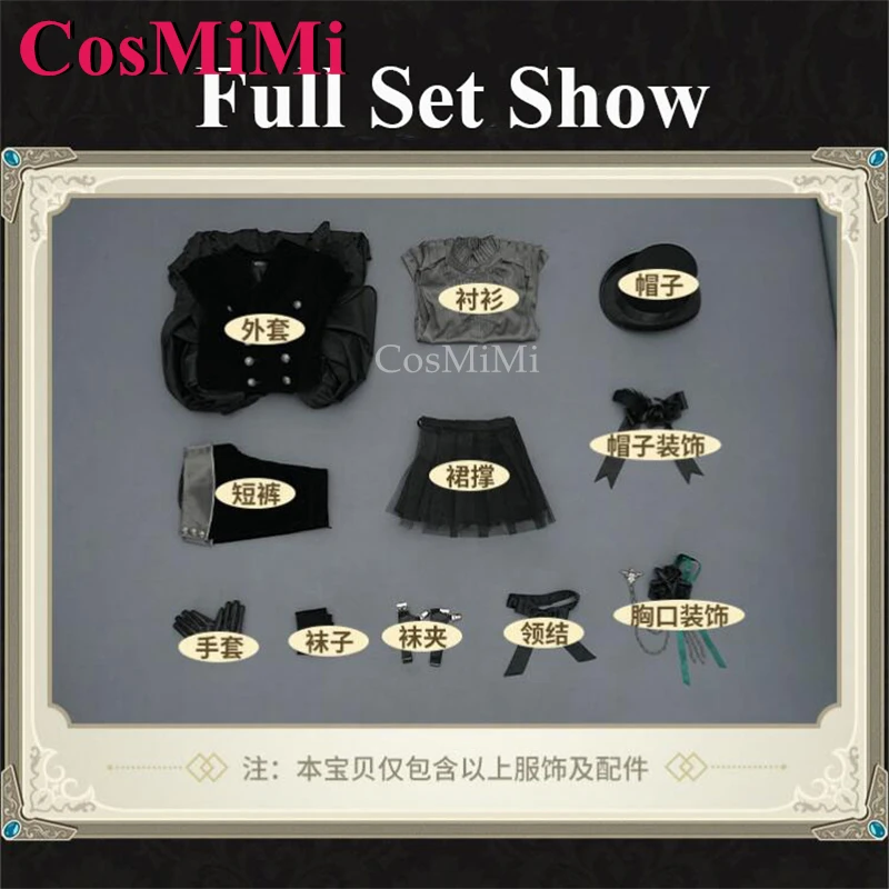 CosMiMi Anime Black Butler Ciel Phantomhive Cosplay Kostüm Die Black Rose Wunderschönes Kleid Karneval Party Rollenspiel Kleidung Neu