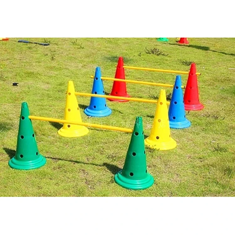 格安卸売プラスチック敏捷性サッカースポーツトレーニングマーカーコーン