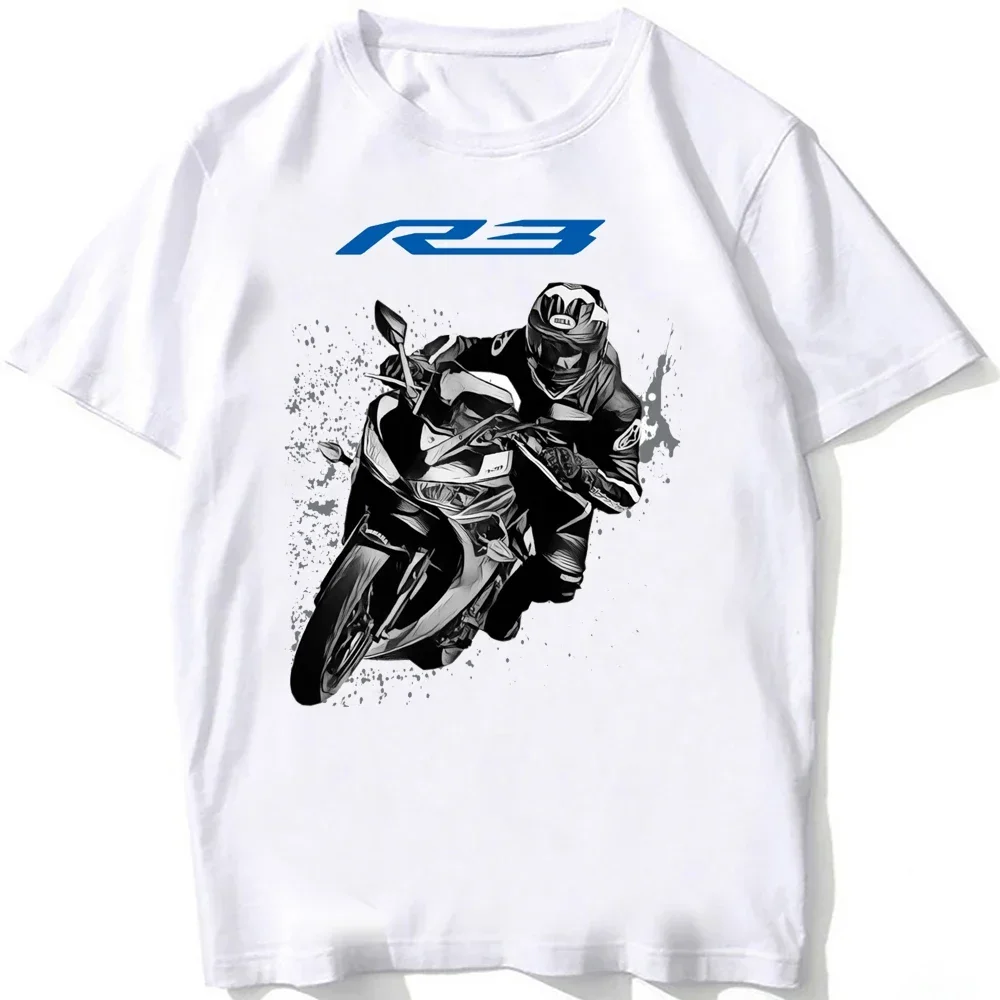 

YZF R3 Moto GS Adventure Rider футболка мужская с коротким рукавом мотоциклетная спортивная футболка для верховой езды хип-хоп повседневные футболки для мальчиков
