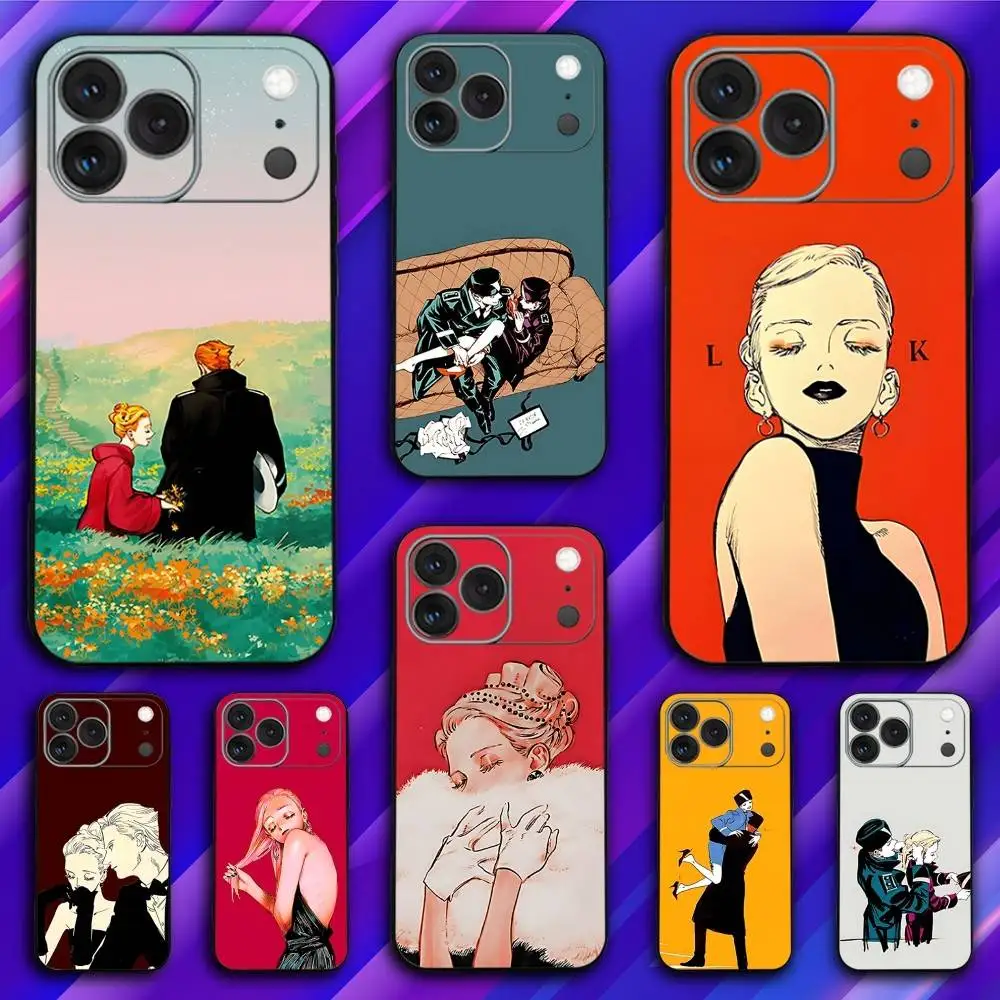 

V-Veil Novel Kotteri Phone Case For iPhone 17,16,15,14,13,12,11,Pro,Max,Plus,X,XS,SE4,E,Mini,Soft Black Case