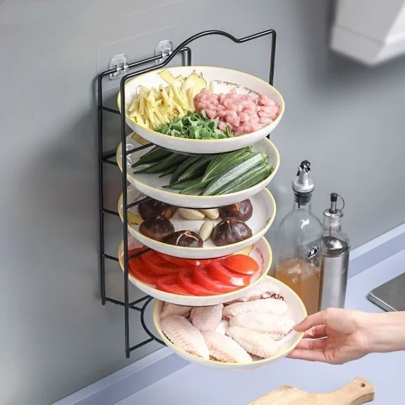 Organizador de Cocina Portátil para Colgar en la Pared, Organizador de Maquillaje, Cajas de Almacenamiento, Organizador para Aceites Esenciales