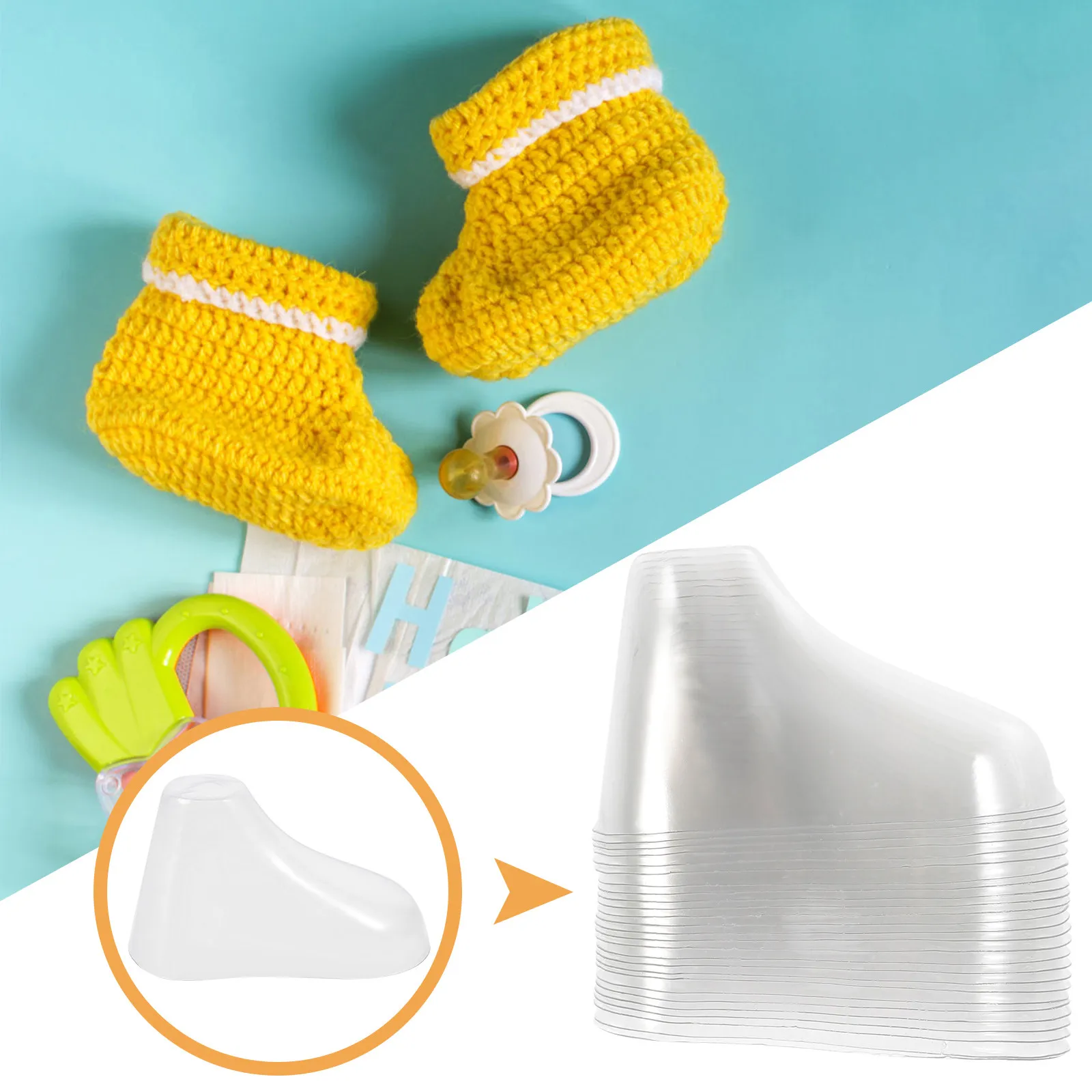 

40 шт. Прозрачные жесткие формодержатели для обуви, подставки для демонстрации обуви, формы для носков, для хранения обуви