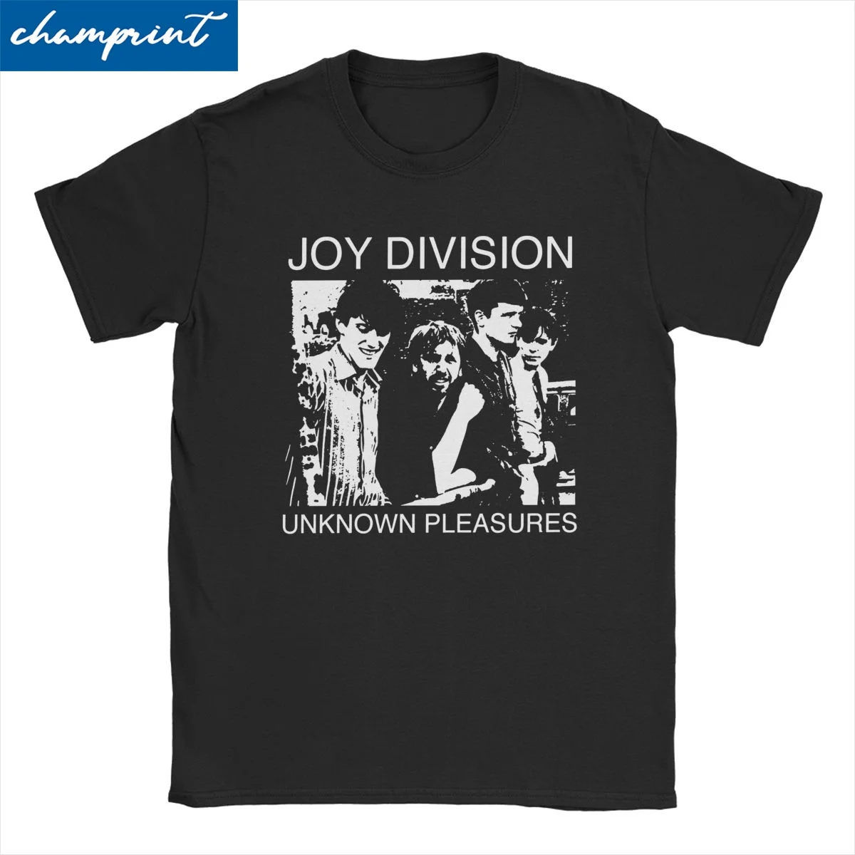 Joy Division Rock Music T Shirt for Men Women 100% Cotton Casual T-Shirts O Neck Unknown Pleasures Tee Shirt Tops Printed