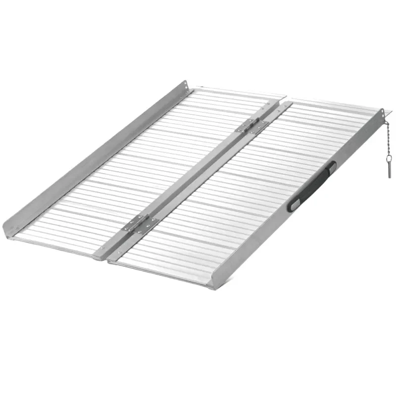 For Wheelchair Accessible Ramp Board Retractable Portable Threshold Ramp for Home Doorway Steps Easy Foldable Non Slip