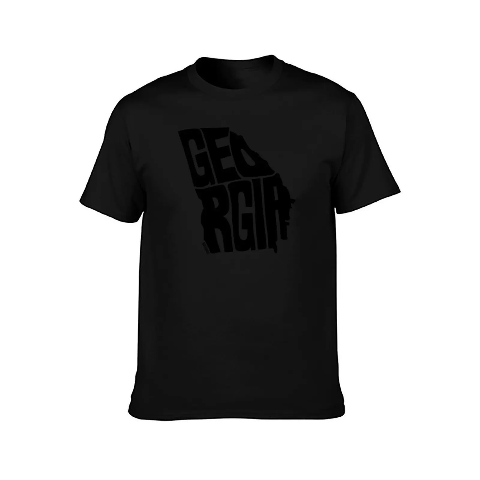 Georgia T-Shirt Anti-Fade Casual Tee Shirt T-Shirt