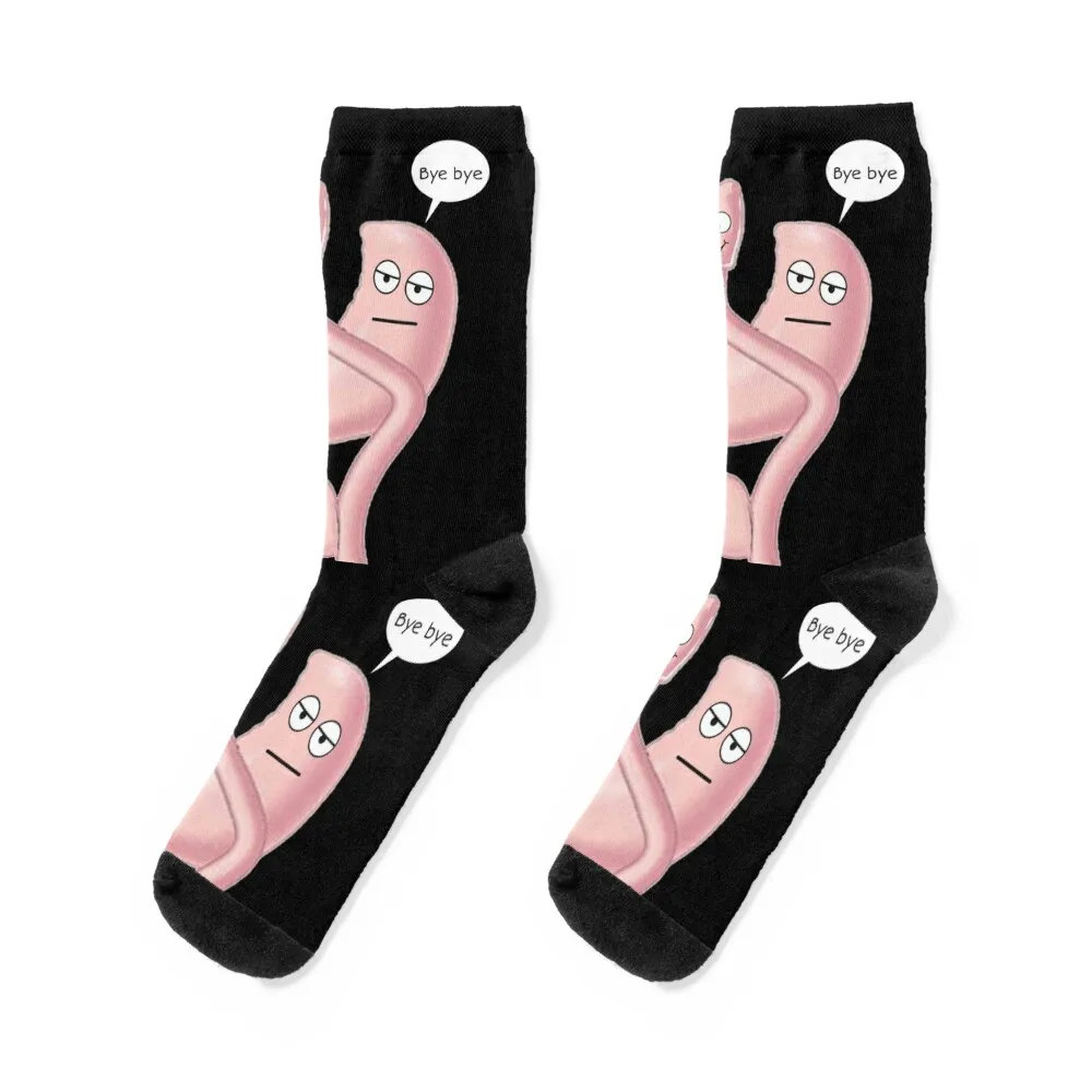 

Gastric Bypass - bye bye belly Socks Toe sports Children's crazy Men's Socks For Girls Men's