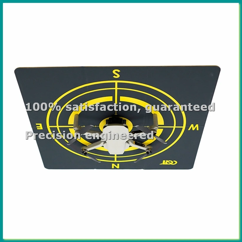 Drone Coordinate Pad 43cm for Avata 2 / 3 Pro Folding Landing Pad Aerial Coordinate Pad-TCES