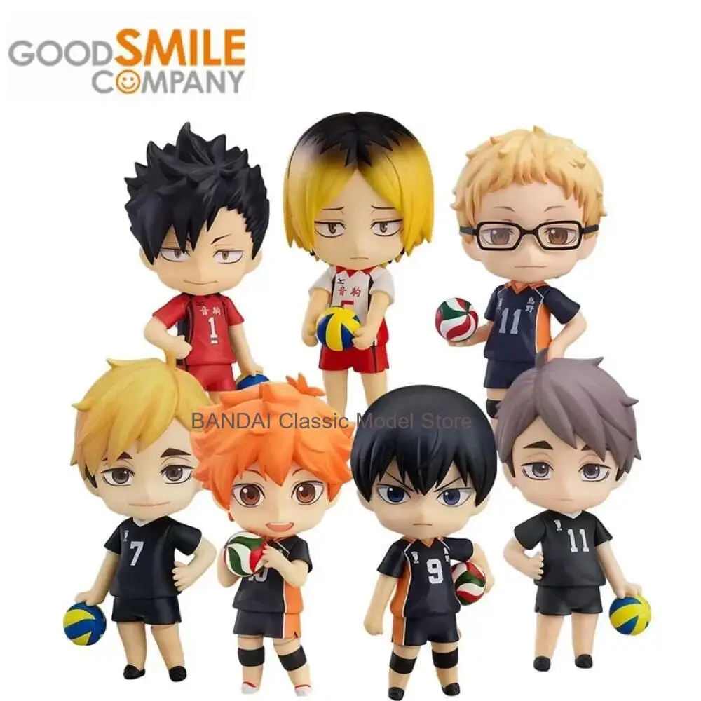 

Оригинальные фигурки Good Smile Nendoroid Haikyuu: Кей Цукишима, Козумэ Кенма, с подвижными суставами, аниме-фигурки, игрушки для мальчиков и девочек, подарок