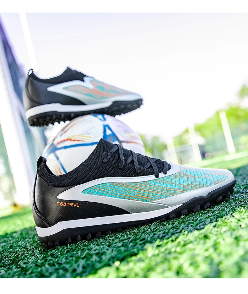 Neue Herren-Fußballschuhe Sport Erwachsene Lange Stollen Fußballschuhe Training Outdoor-Stollenschuhe Atmungsaktiv Rutschfest Jungen Match Bequeme Schuhe – Detail 25