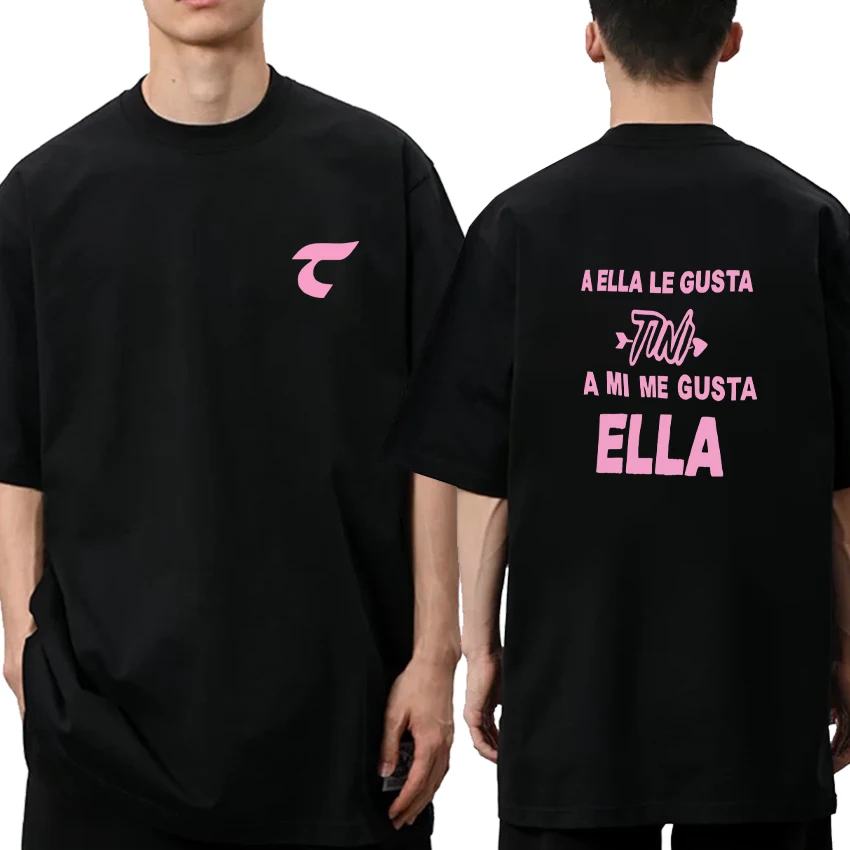 Hot Sale Tini Stoessel Pop Music Letters Print Oversized t-shirt Men Women Fashion Summer Loose Tshrits Cotton Gothic Tee shirt