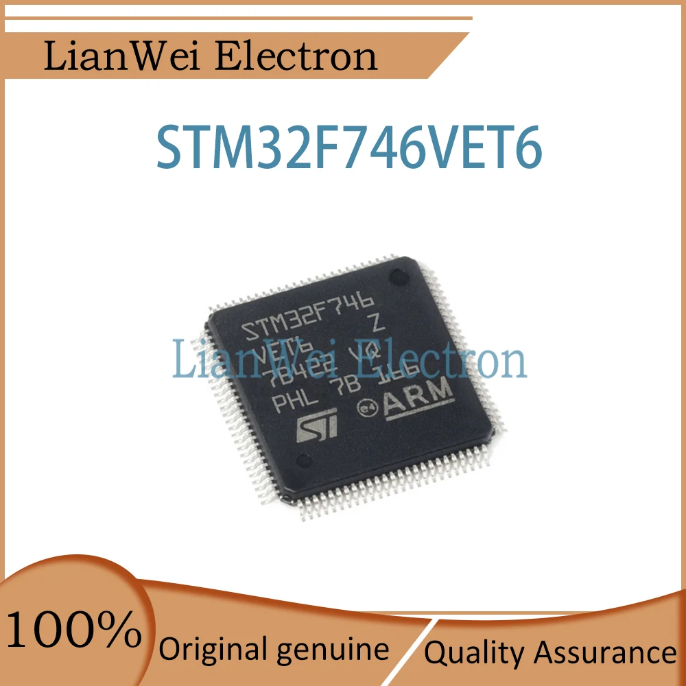 

STM32F746 STM32F746VET6 IC MCU Chip LQFP-100