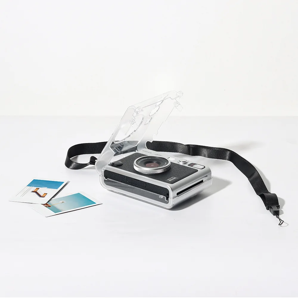 For Polaroid instax mini EVO special transparent crystal case anti-collision pc crystal case protective case