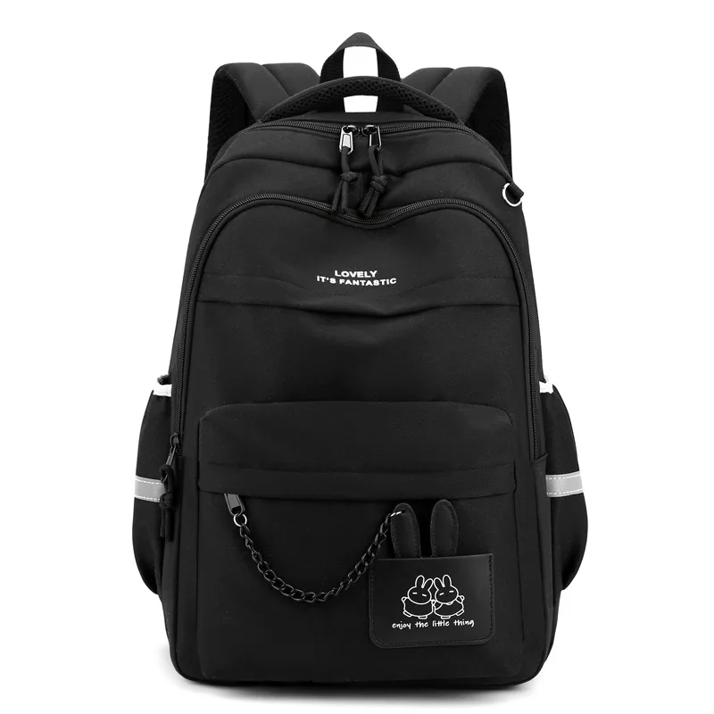 Mochila escolar de gran capacidad para adolescentes y niñas, bolso escolar de estudiante de secundaria primaria, bolsos de hombro de viaje ligeros para mujeres