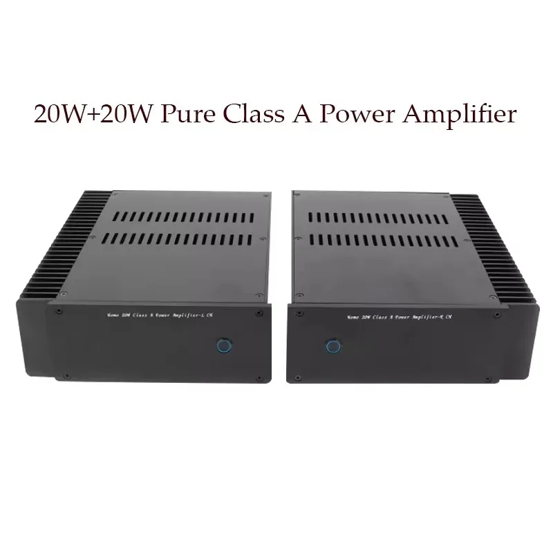 AIYIMA SMSL HOOD JLH2003 Mono Split Single End Class A Power Amplifier 20W+20W 2N3055 Tube With Protection Hifi Power Amplifier