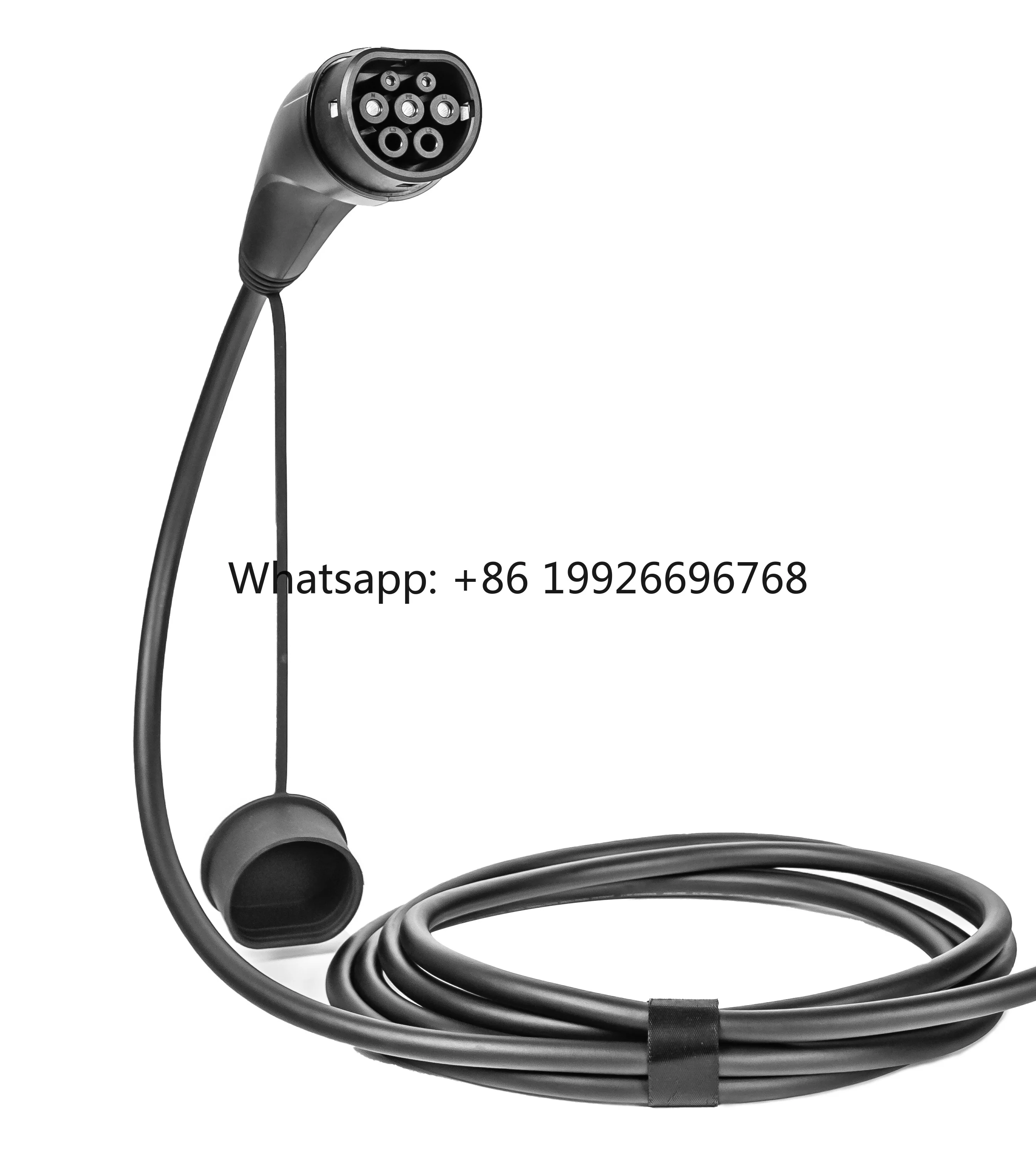 

Кабель для зарядки электромобилей 22 кВт, 32 А, 3 фазы, Type 2 (гнездо), новый, для зарядных станций