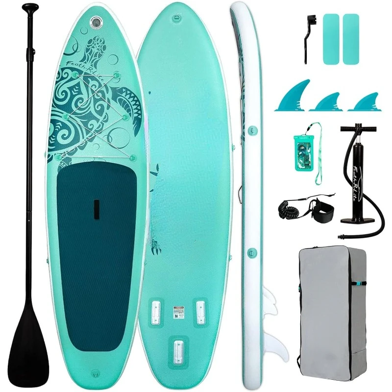 Inflatable Paddle Board Stand Up Paddleboards for Adults SUP with Two Different Configurations of Accessories